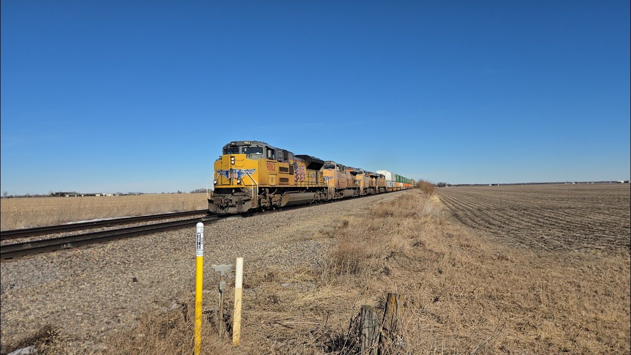 BNSF Chillicothe sub Ancona and Streator, IL 02/07/26 w/ SD70AH led UP ZG4CI and more!!