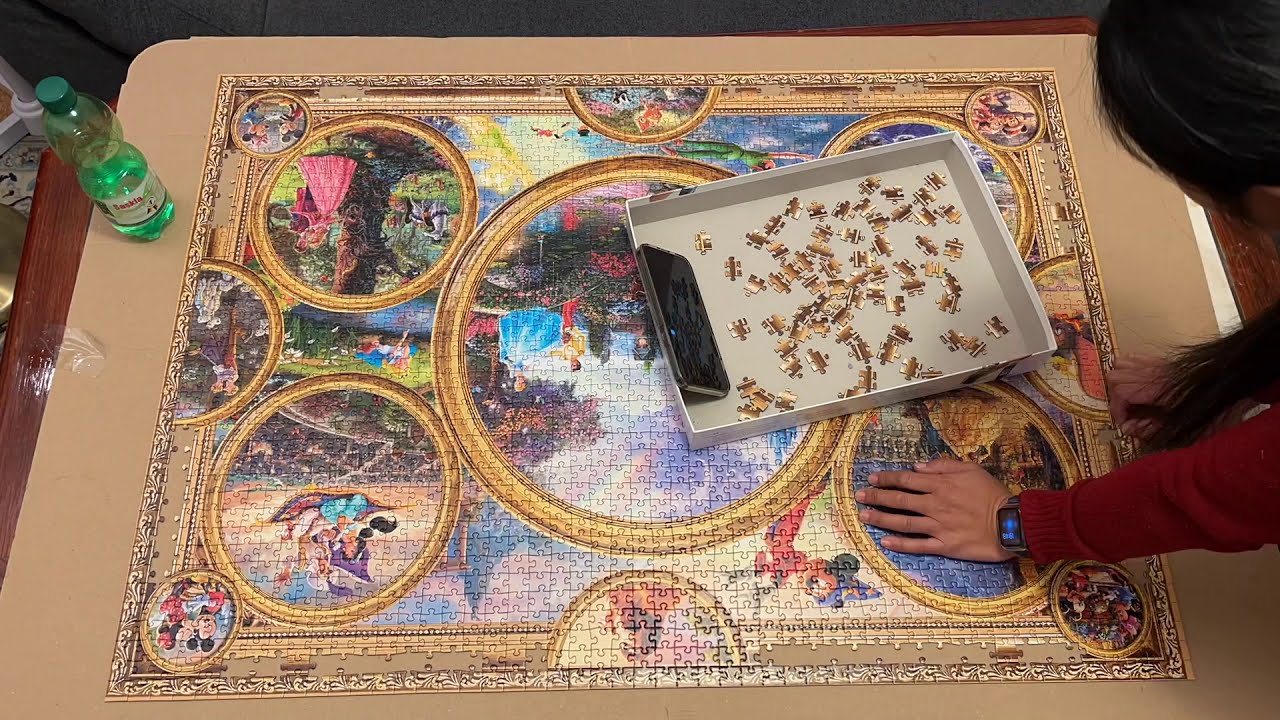 2000 PIECE PUZZLE⎜Schmidt Spiele Disney Dreams Collection 😍 (Time-Lapse)