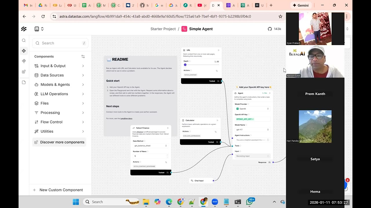 Agentic AI Session 10  Agentic Apps with LangFlow and other Frameworks