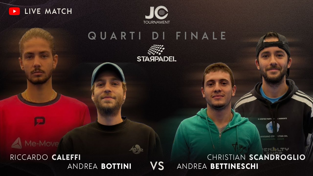QUARTI DI FINALE | Scandroglio/Bettineschi - Caleffi/Bottini