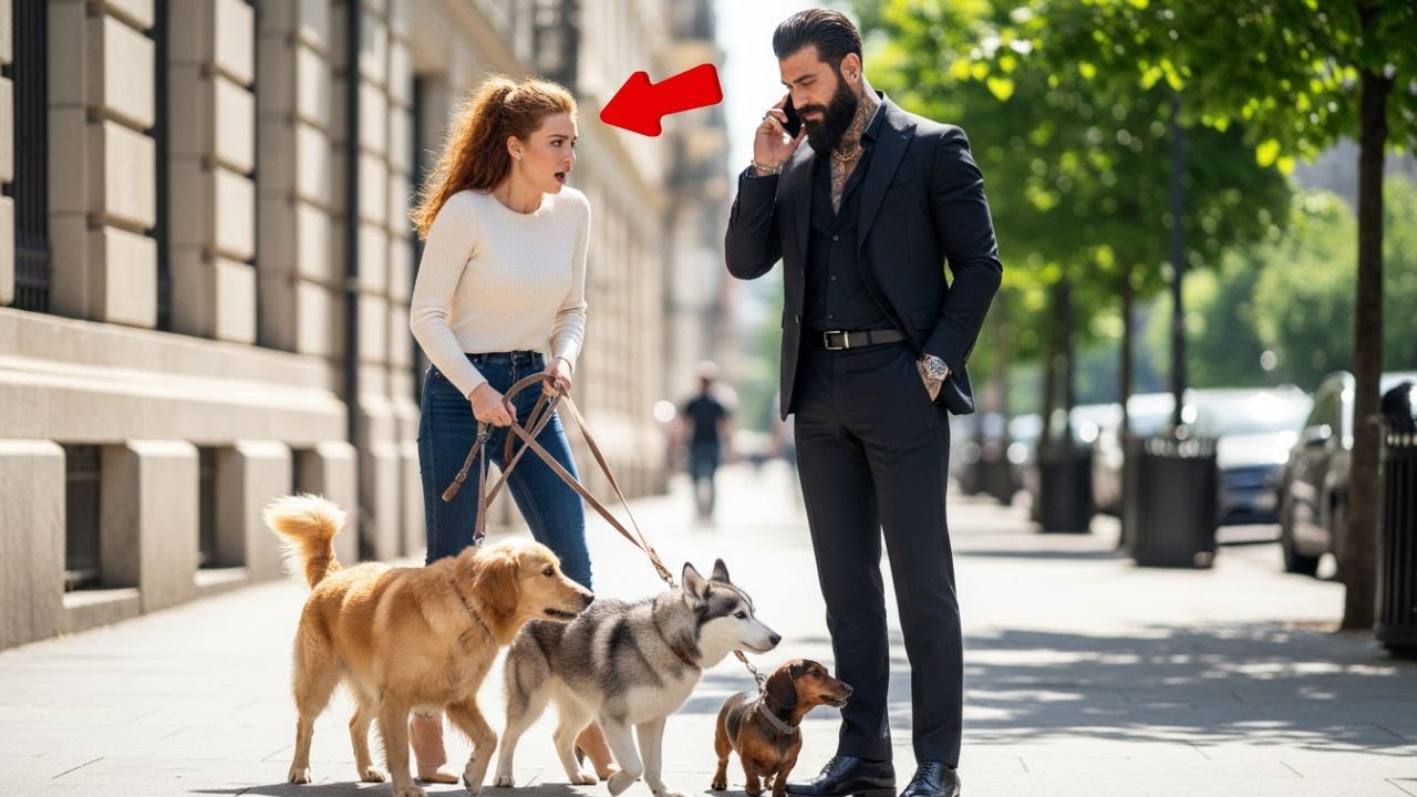Her Dog Snapped At The Mafia Boss, She Was Instantly On His Radar