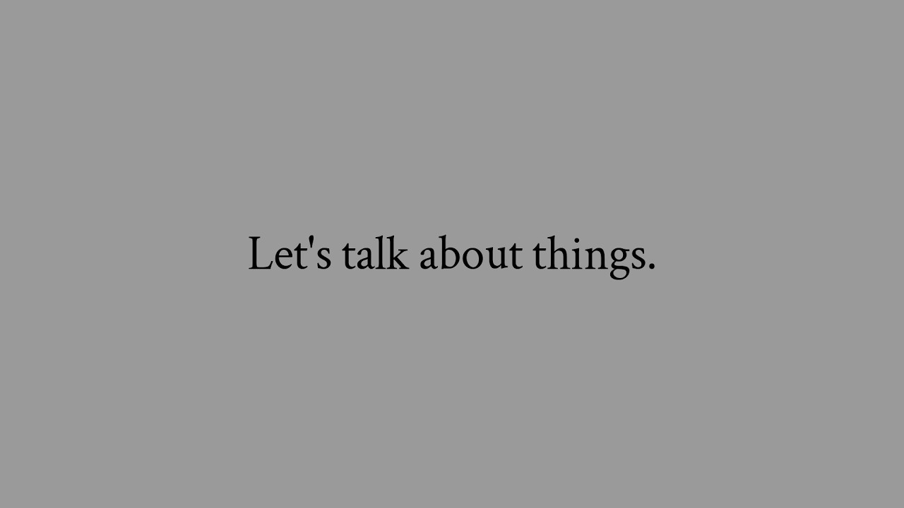 Gotta say some stuff, bozos