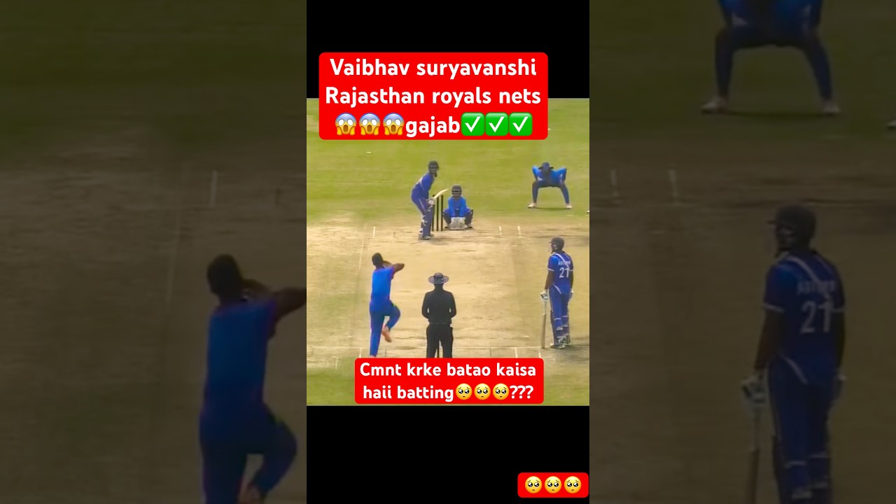 Vaibhav suryavanshi batting in Rajasthan royal match😱😱jiya ho bihar k lala🥺✅#batting #bihar #ipl