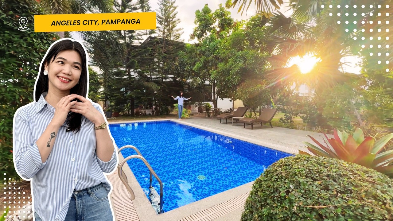 House Tour #86 |  ₱29M Massive 600sqm Pool Estate near Marquee Mall & NLEX - Price drop!