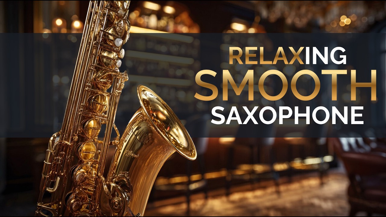 Smooth Saxophone 🎷Jazz | Late Night Lounge Music for Study, Work & Relaxation