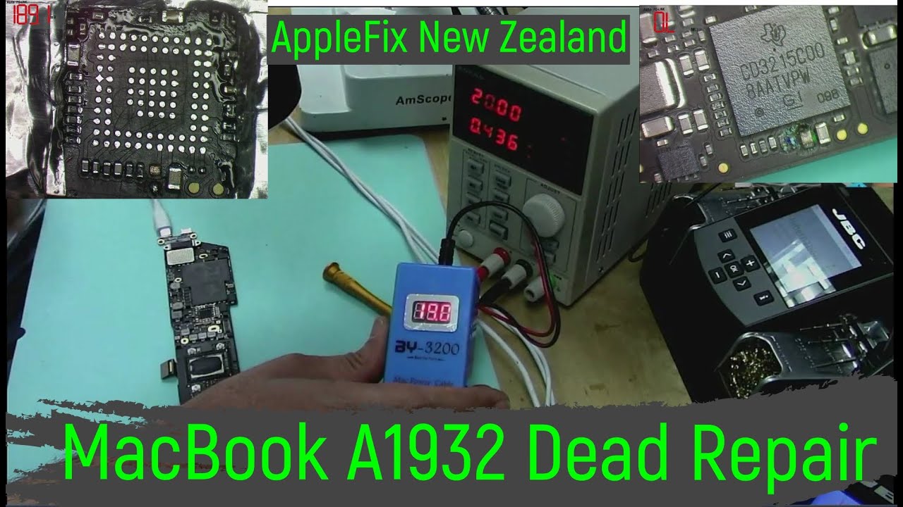 macbook air a1932 820-01521 cd321c500 shorted pp3v3 logicboard repair | AppleFix New Zealand |