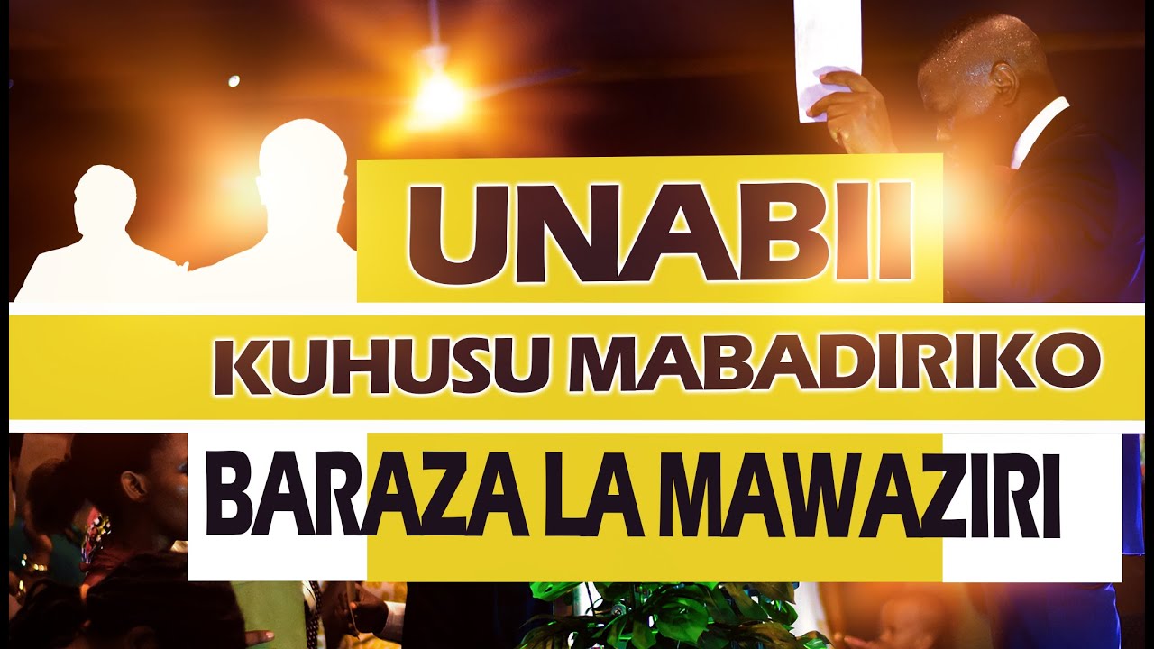 UNABII KUHUSIANA NA MABADIRIKO KATIKA BARAZA LA MAWAZIRI