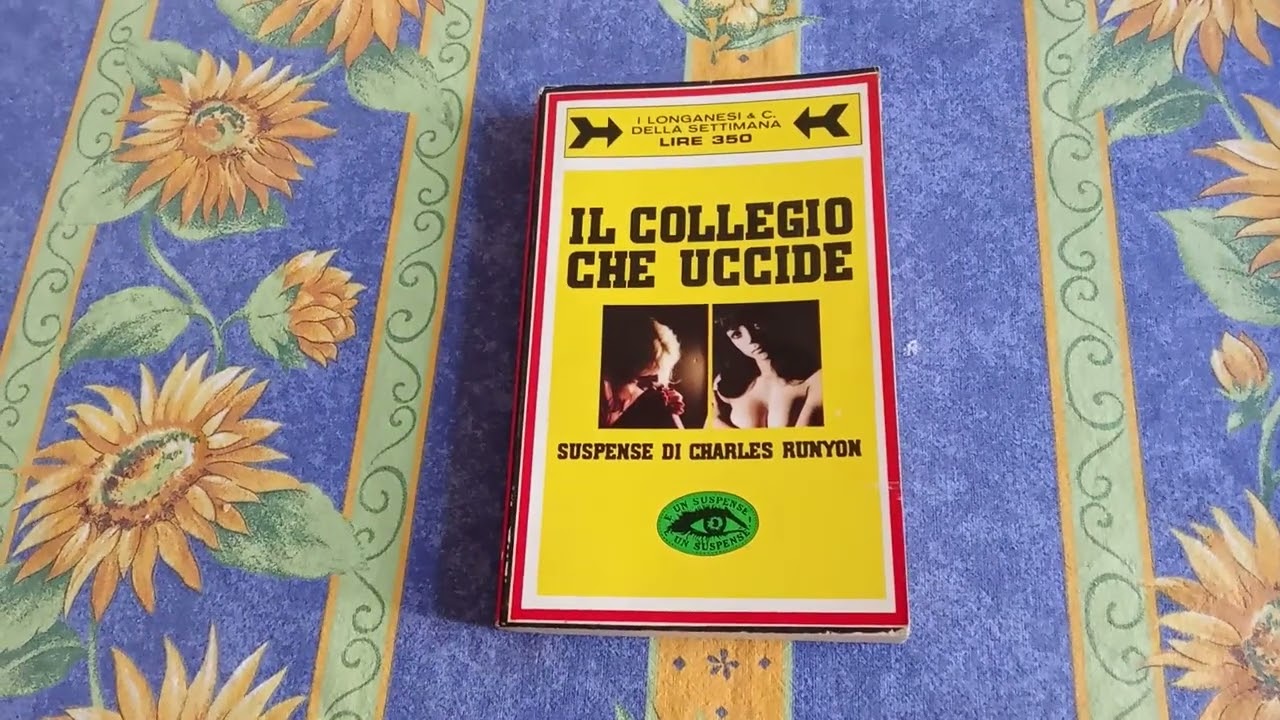Libro Il collegio che uccide di Charles Runyon - Recensione Libro 