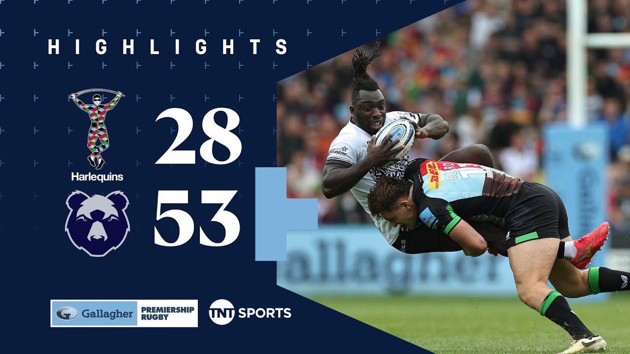 FINAL DAY THRILLER 🔥 | Harlequins 28-53 Bristol Bears | Gallagher Premiership Rugby Highlights