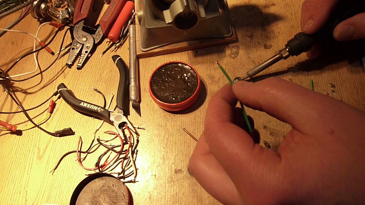 1 Tinning wire ends the quick and easy way