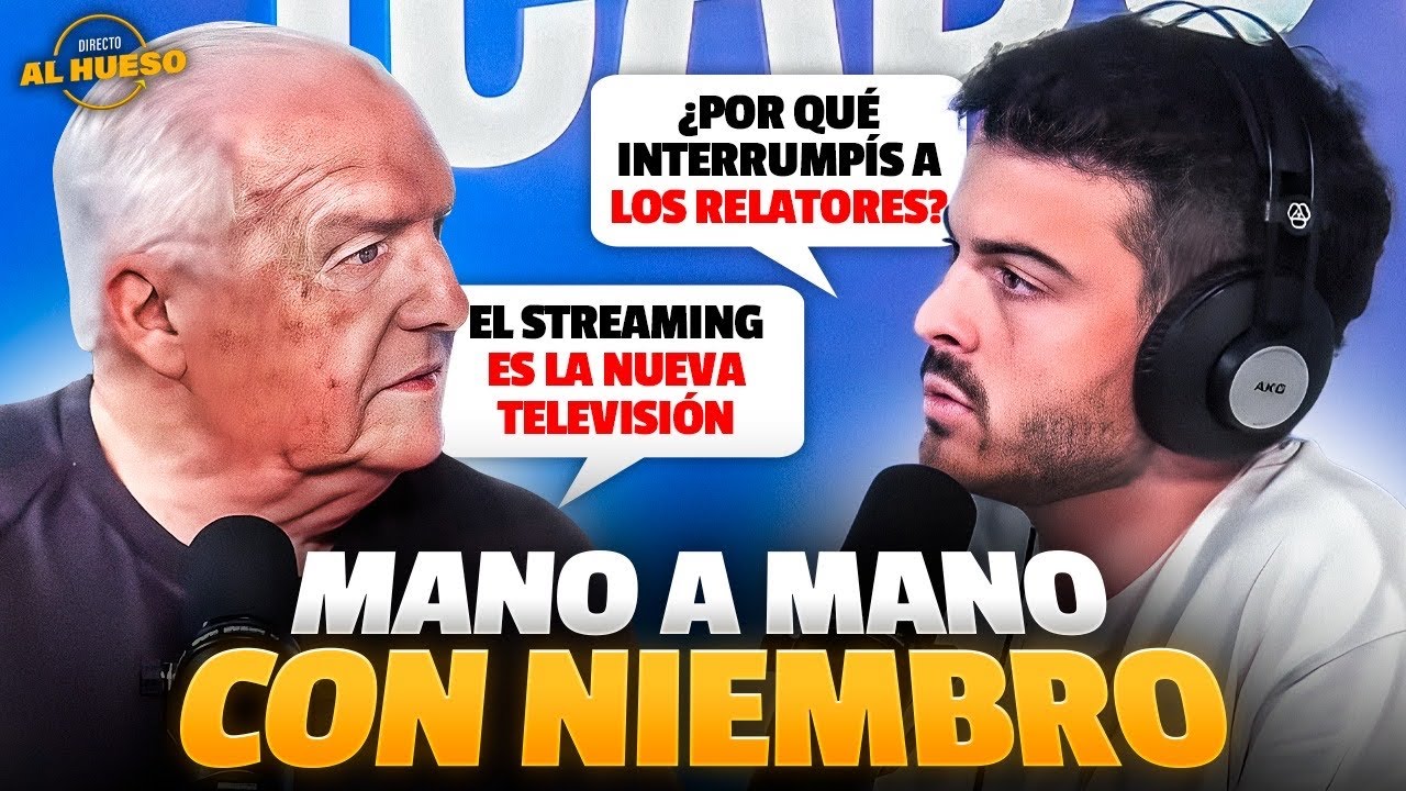 NIEMBRO AL HUESO RESPONDE TODO SOBRE PERIODISMO: STREAMING vs TV, LA VERDAD y SU HISTORIA