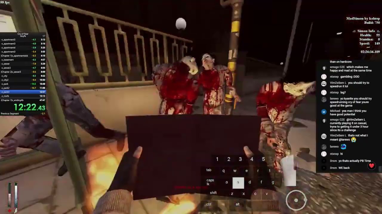(PERSONAL BEST) Cry of Fear Any% in 