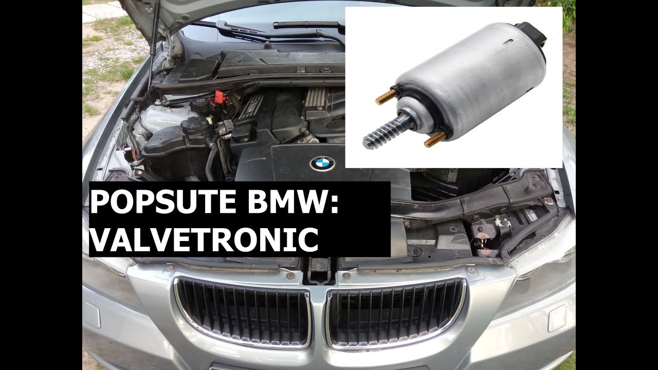 Niebieskie popsute bmw N46- Valvetronic dead