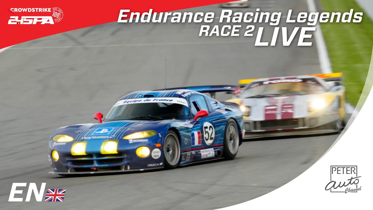 🇬🇧 LIVE 🔴 24 Hours of Spa Anniversary - Endurance Racing Legends, Race 2