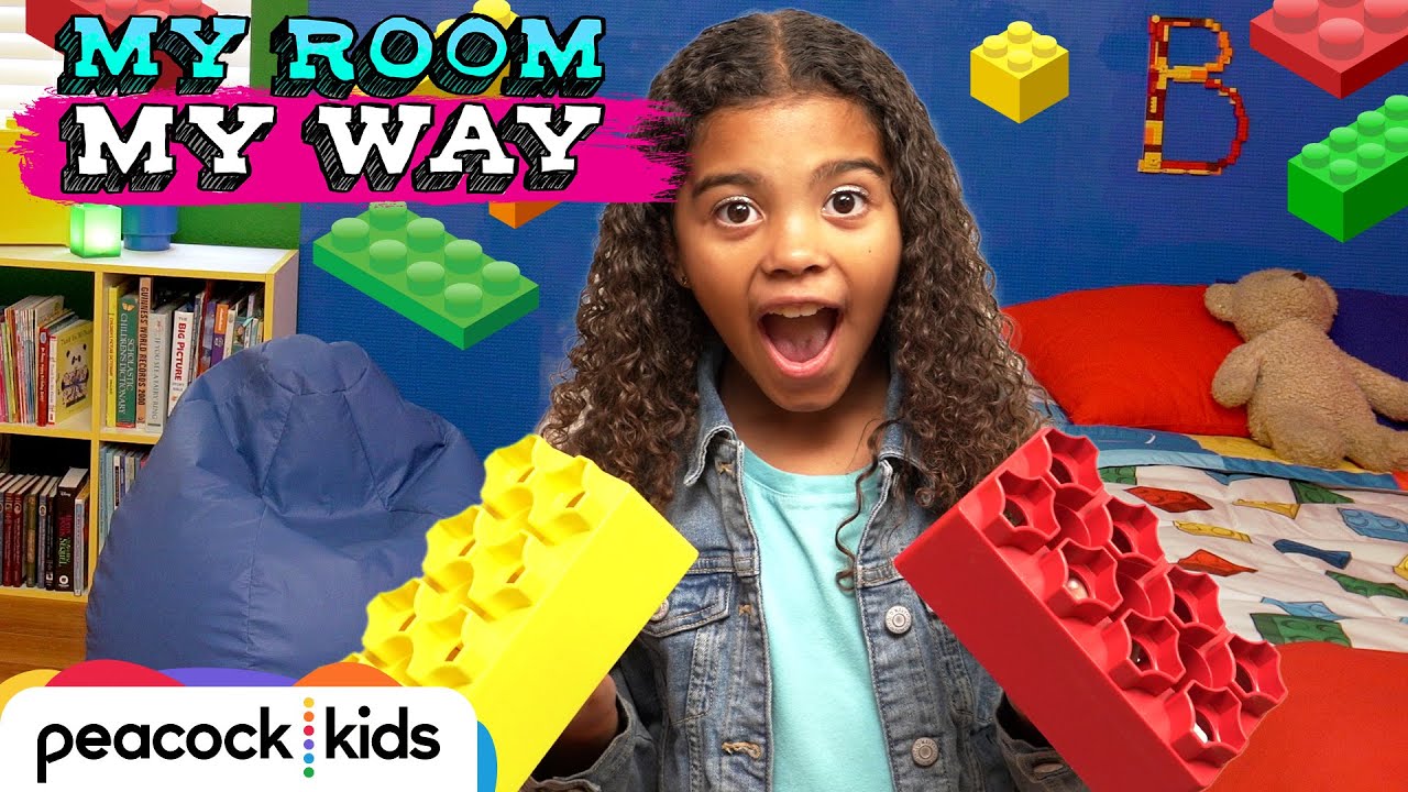 Toy Fanatic Gets A Brick Builder's Paradise! | MY ROOM MY WAY
