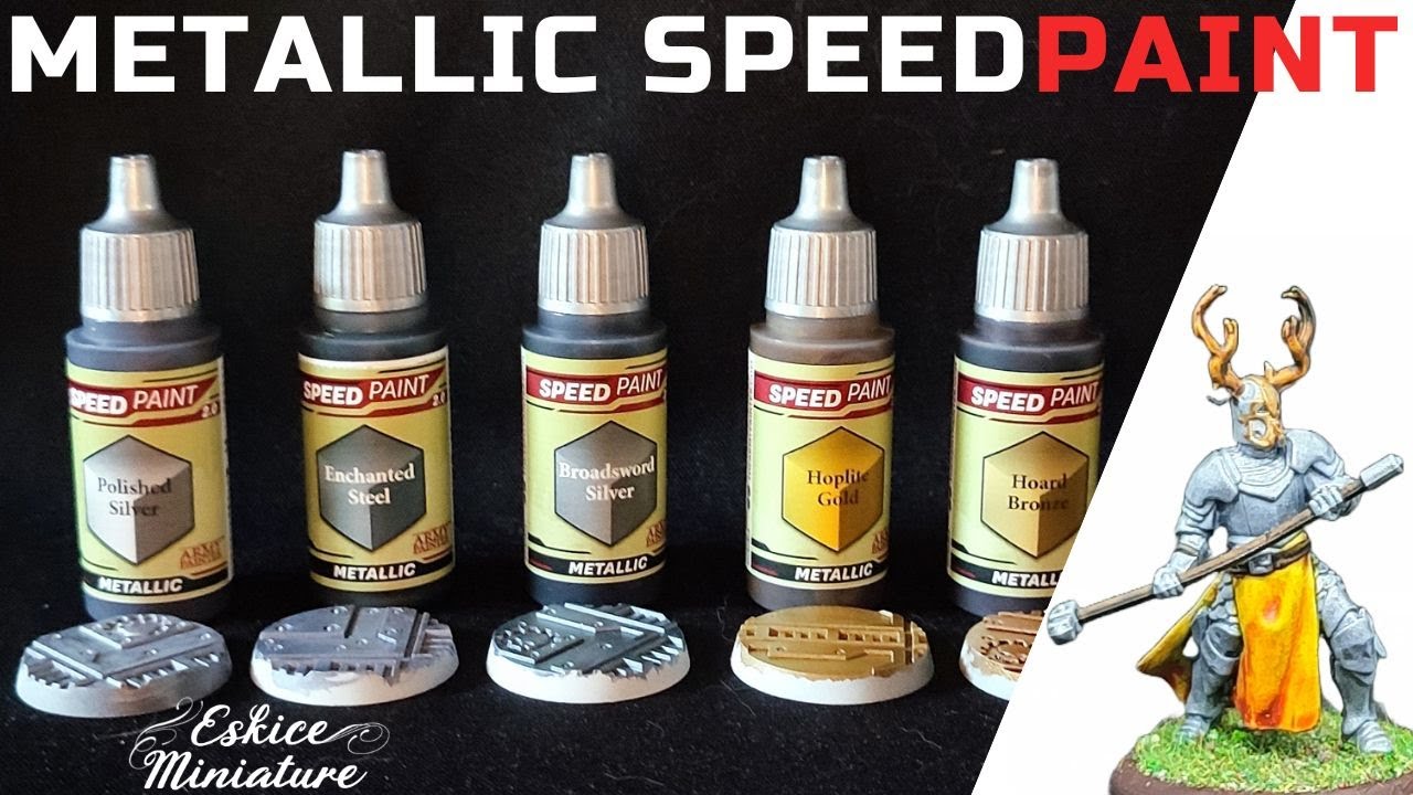 METALLIC SpeedPaint par Army Painter - Test & avis