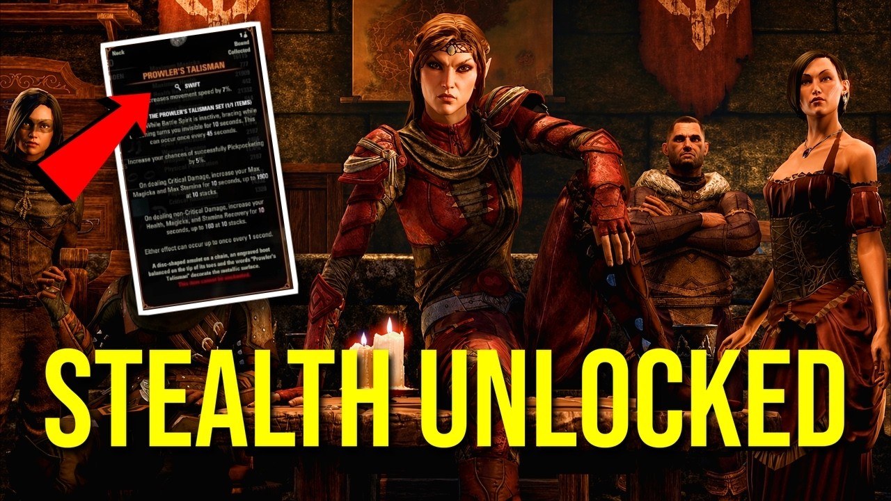 ESO Thieves Guild Mythic That Changes Stealth Forever