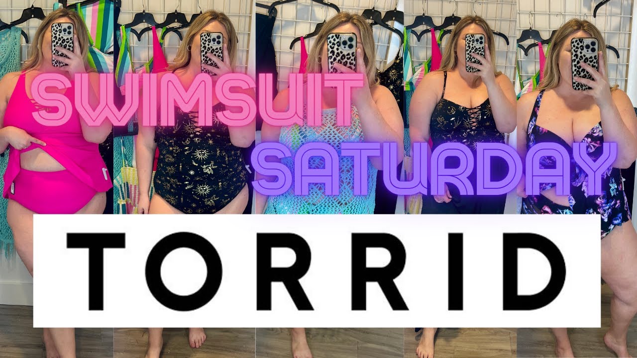 TORRID SWIMSUITS ☀️👙 THE BEST TUMMY CONTROL ONE PIECE! | SWIMSUIT SATURDAY 2024