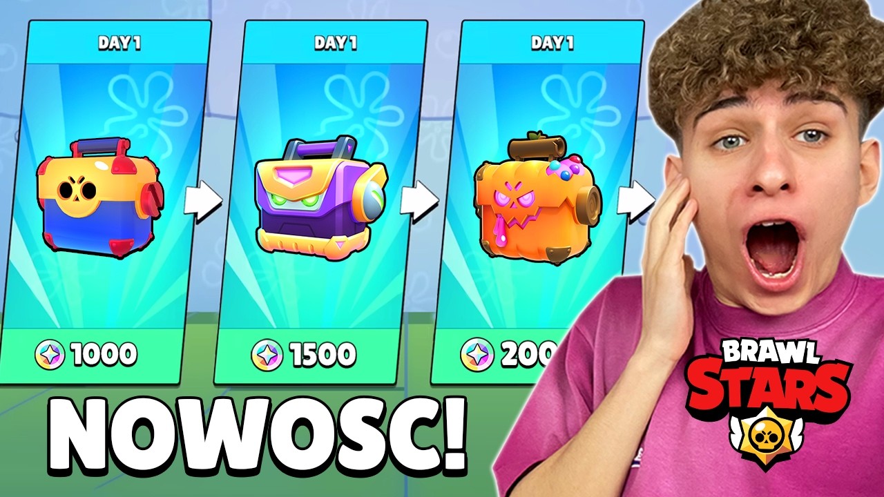 JAK KUPIĆ SWOJĄ PIERWSZĄ SKRZYNKĘ ZA BŁYSKOTKI w BRAWL STARS? 🤩