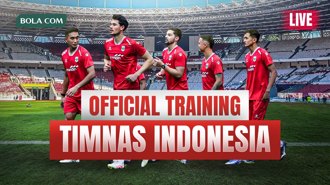 LIVE! Latihan Resmi Timnas Indonesia Jelang Melawan Bulgaria di FIFA Series 2026
