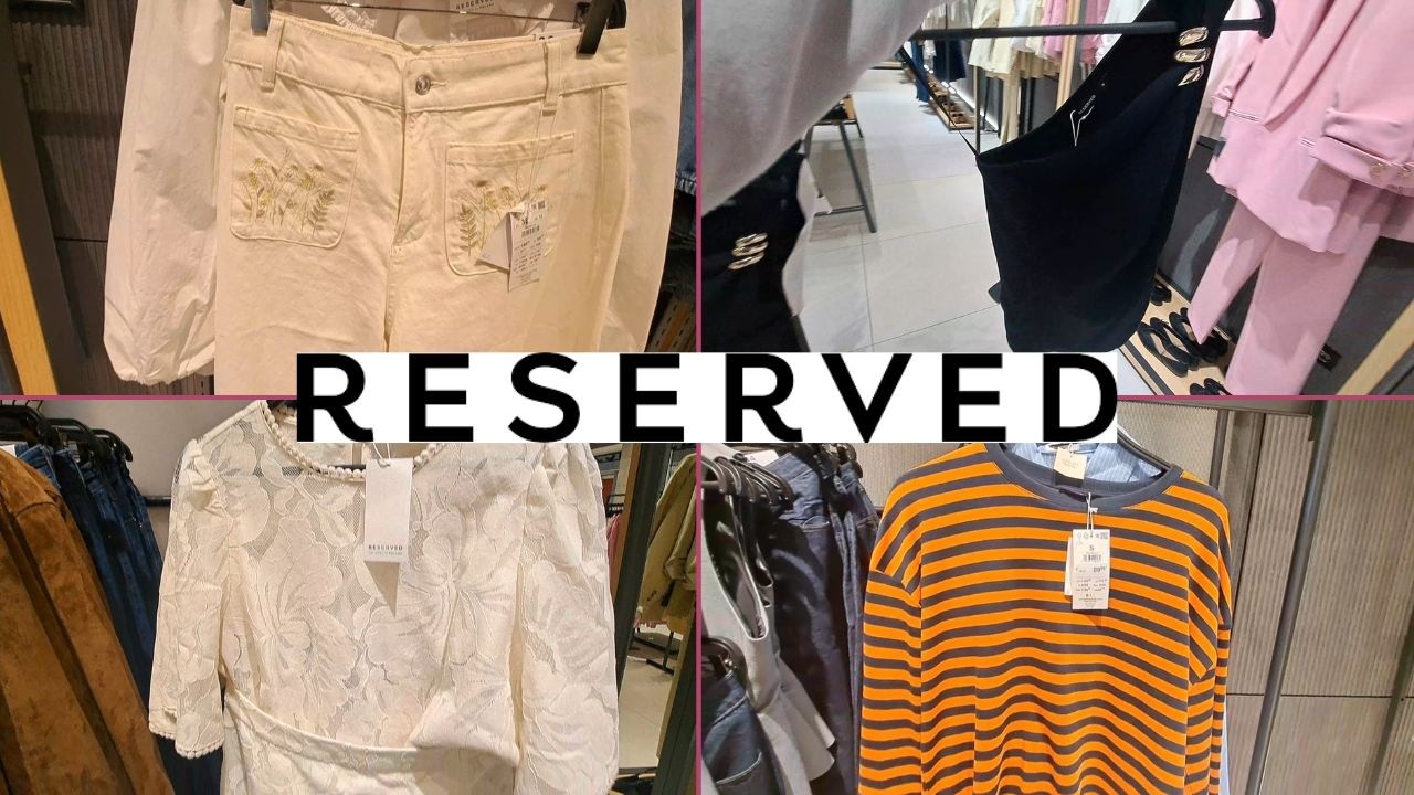 RESERVED NOWOŚCI✨WIOSENNE SPODNIE✨BIŻUTERIA✨