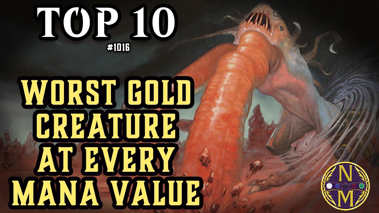 MTG ТОП-10: Худшие многоцветные существа по КАЖДОЙ стоимости маны в Magic: the Gathering