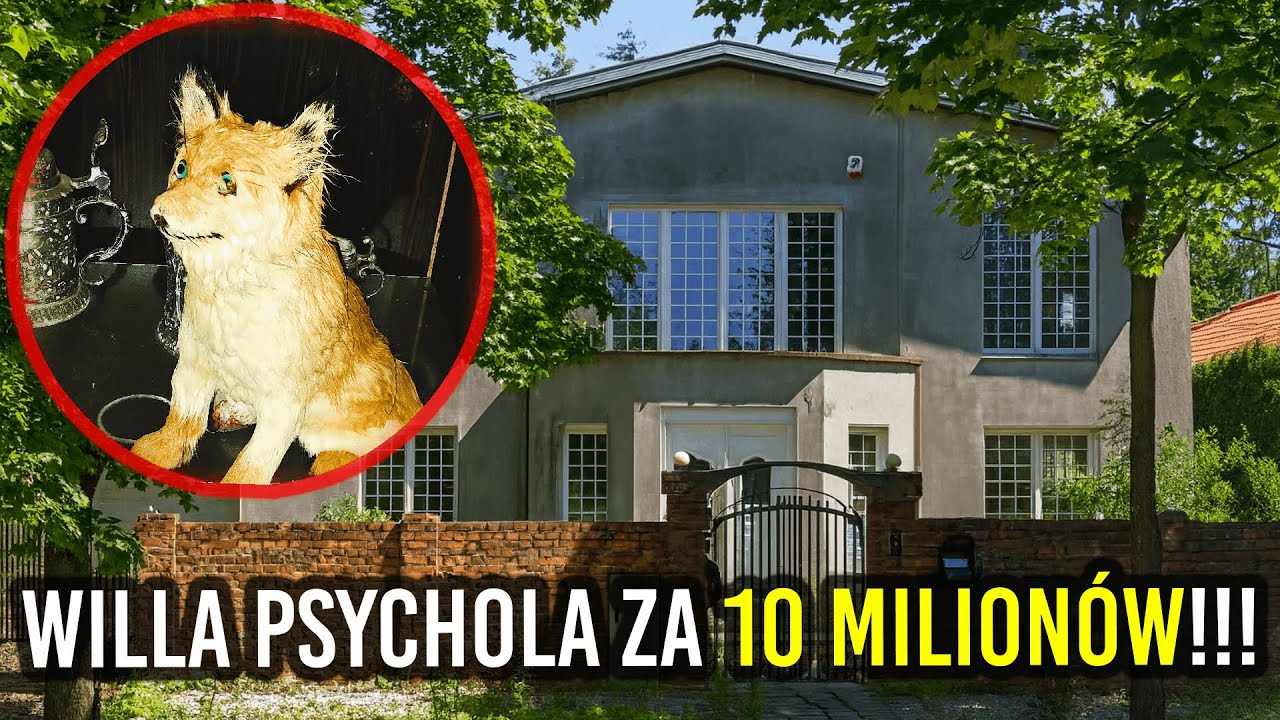 OPUSZCZONA WILLA MILIONERA PSYCHOLA W POLSCE! - ZNALAZŁEM CHORE RZECZY! - Urbex