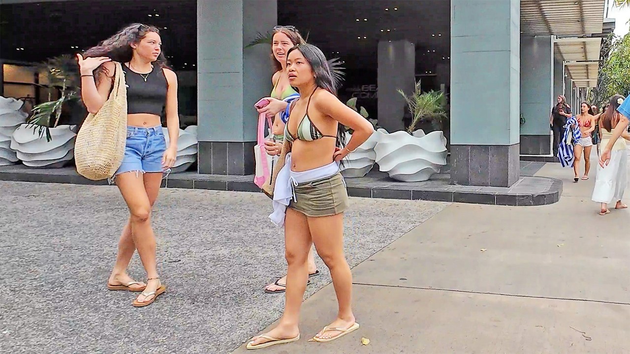 WALKING TOUR TODAY!  🏖 See the Streets and Beaches of Waikiki Hawaii