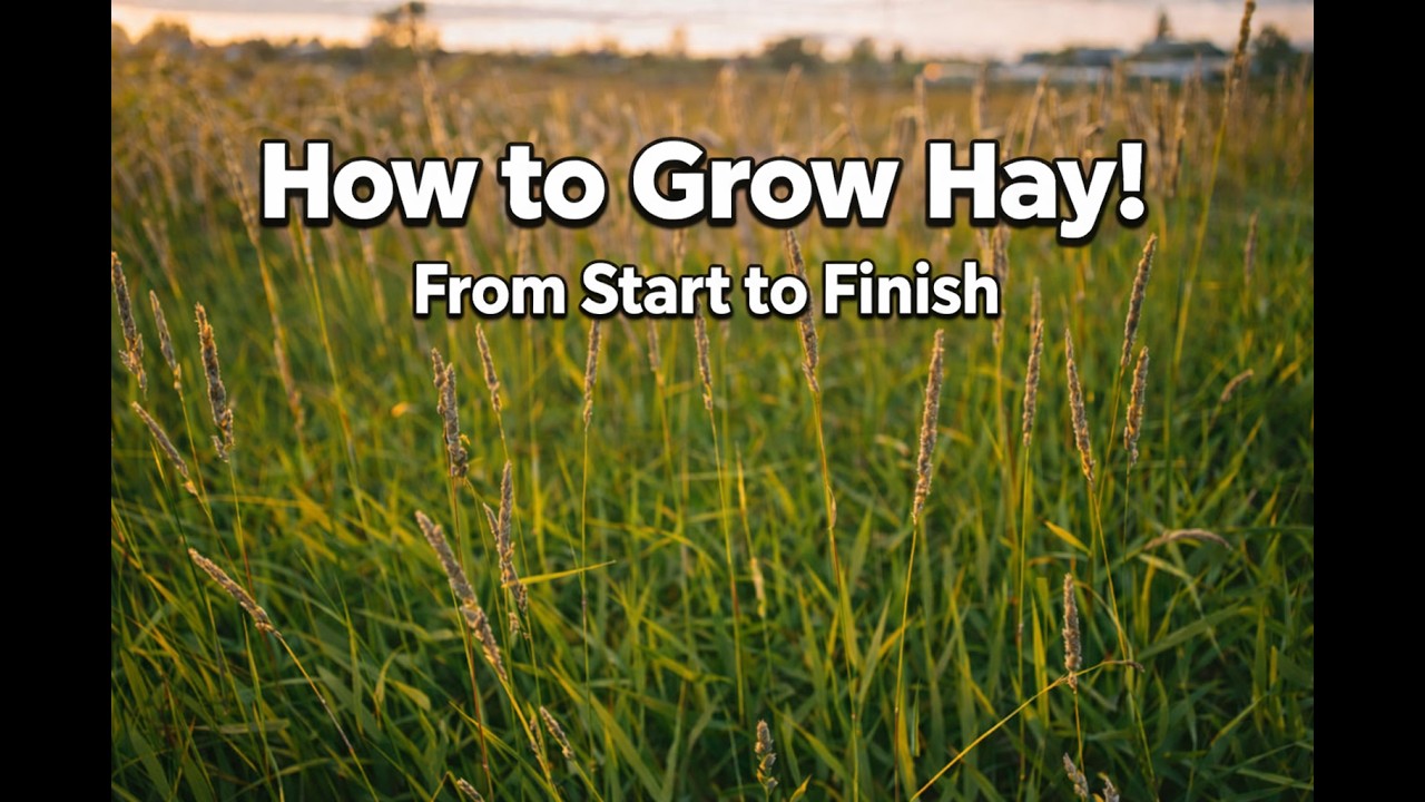 How to Grow Hay: From Field Prep to Harvest