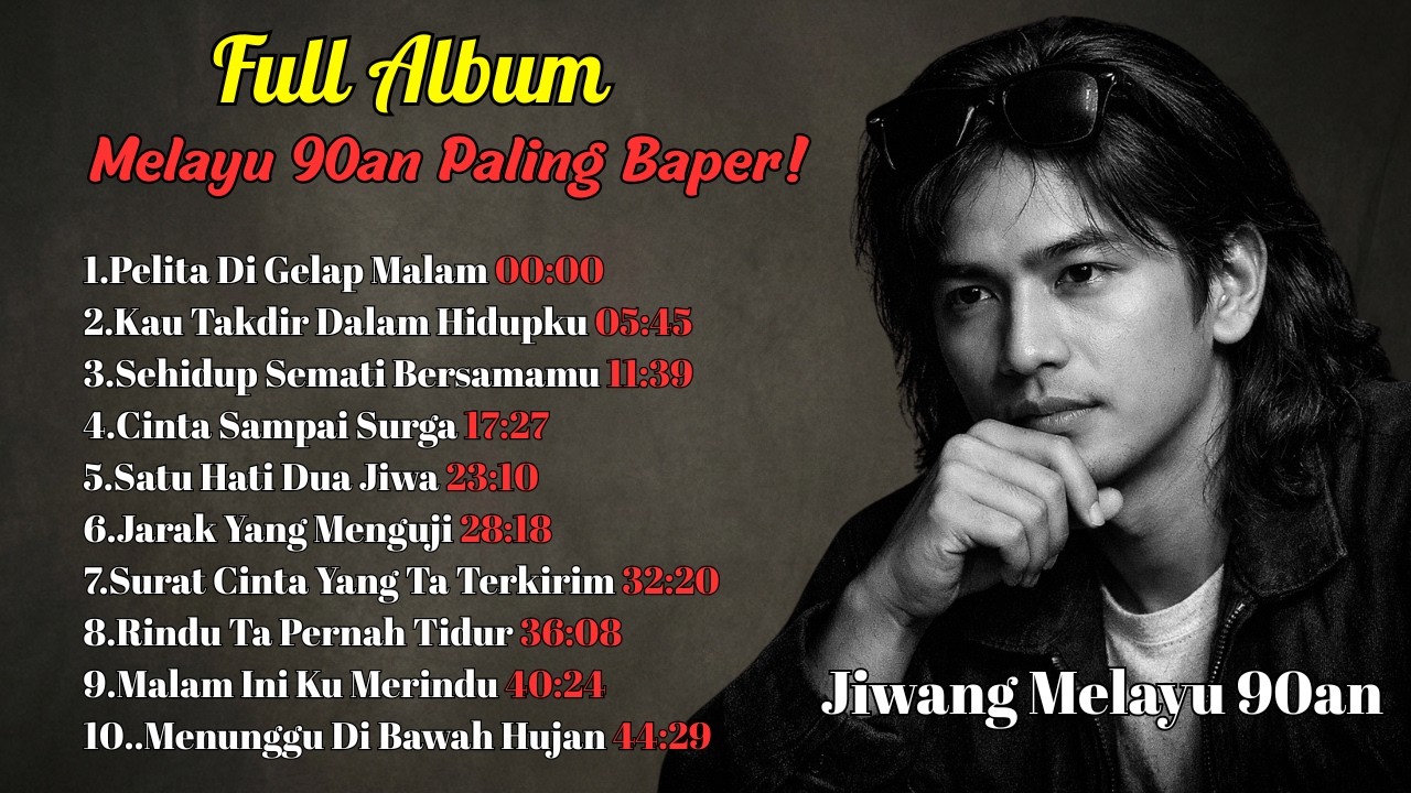FULL ALBUM JIWANG MELAYU 90AN TERBAIK 💔 Lagu Nostalgia Cinta & Rindu Paling Bikin Nangis Nonstop