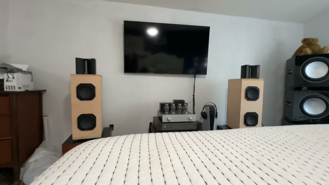 High Resolution Mik ESS AMT 18 Sound SB Acoustic’s rel Subwoofers