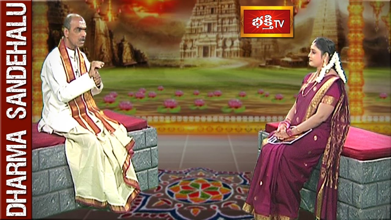 Sri Vaddiparti Padmakar|| Dharma Sandehalu || Full Episode || 29 December 2016 || Bhakthi TV