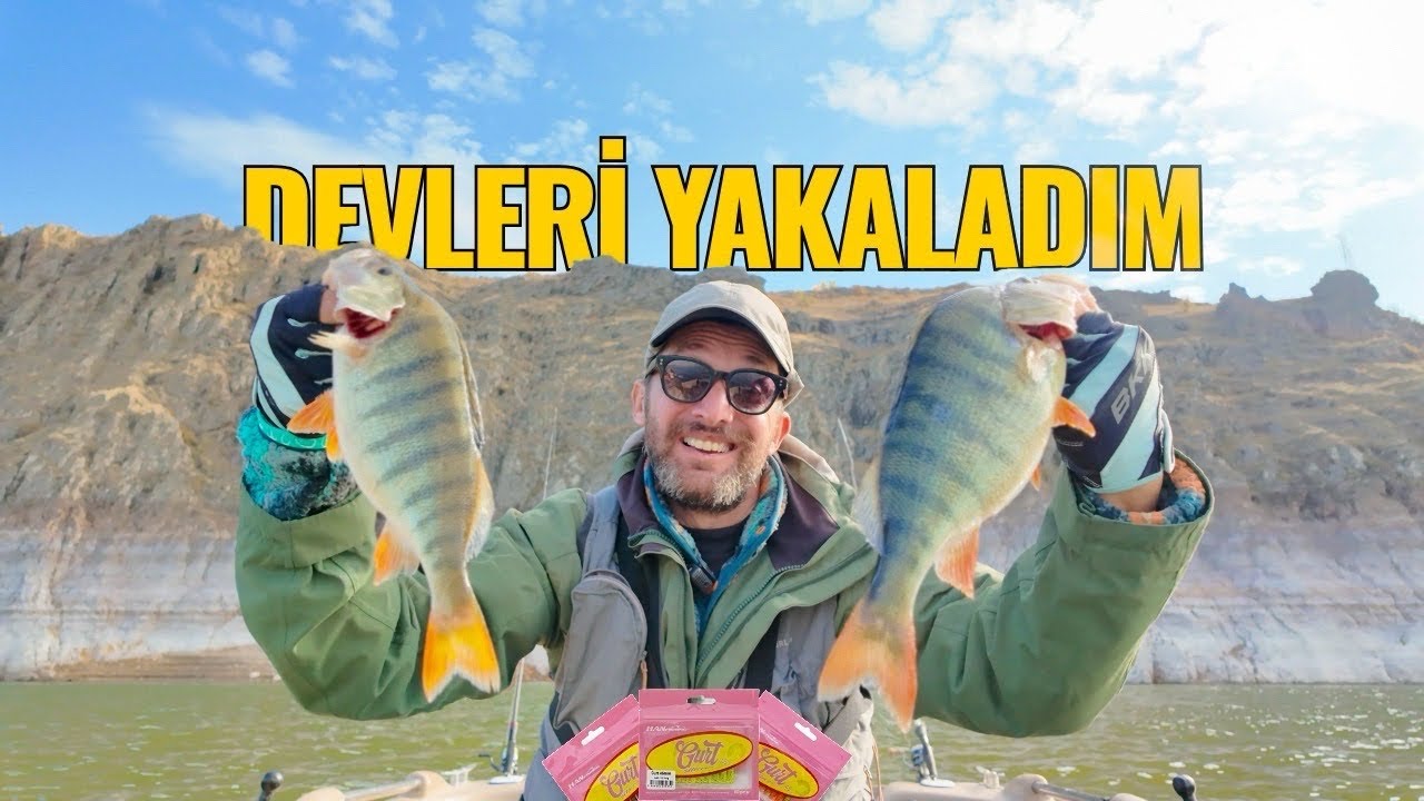 Tatlı Su Levreği Avı l Ankara'da Pörç Fırtınası l Hanfish Gurt 45mm l