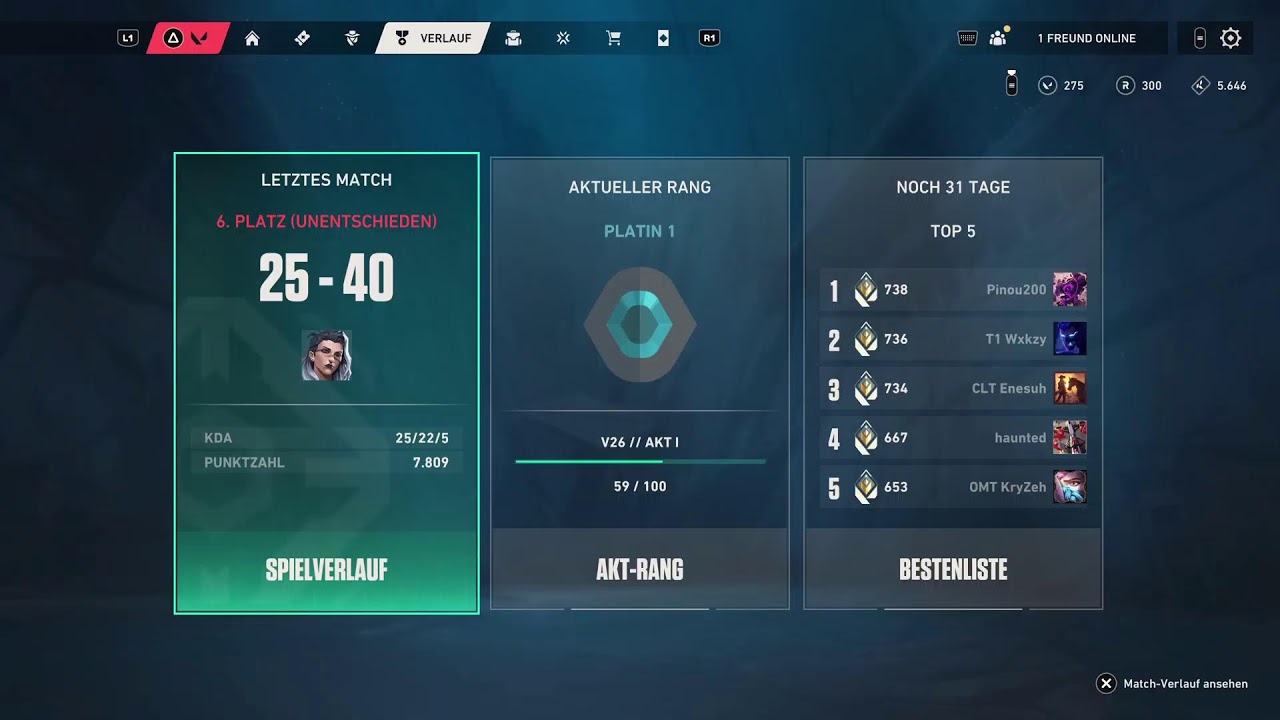 Valorant Grind / Deutsch