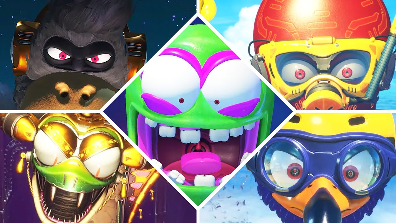 ASTRO BOT - All Bosses (No Damage)