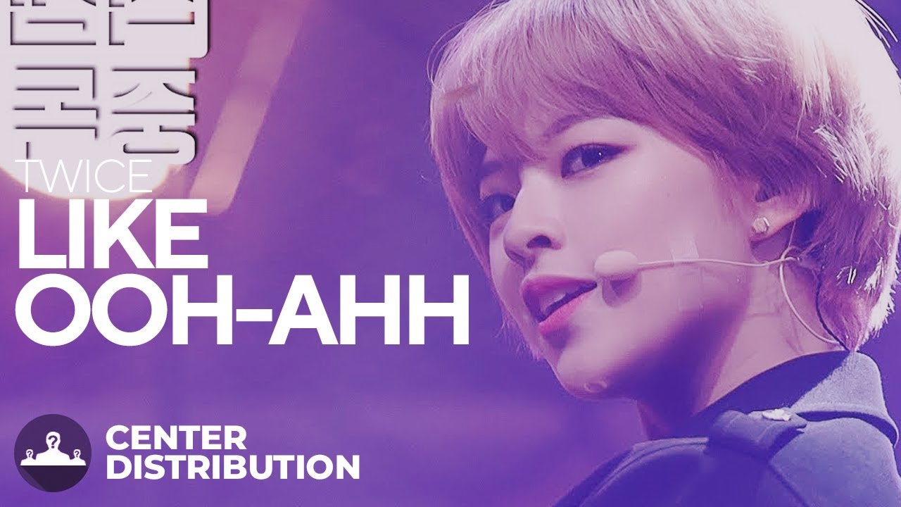 TWICE — Like OOH-AHH (OOH-AHH하게) « Center Distribution »