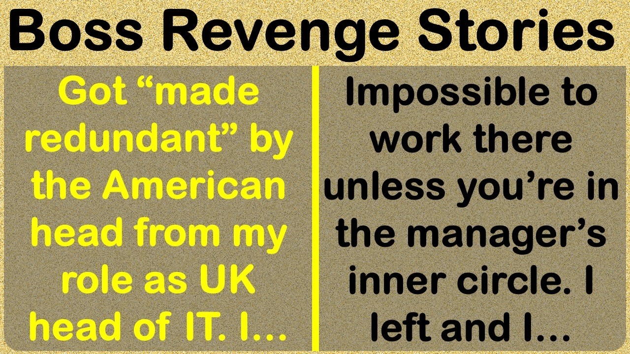 The Best, Funniest, Most Satisfying Boss Revenge Stories 😈😈😈