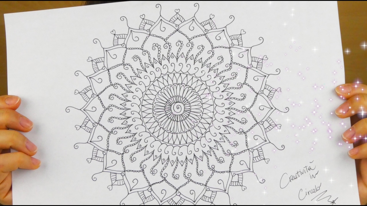 ✏️Mandala🎨 Tutorial #1