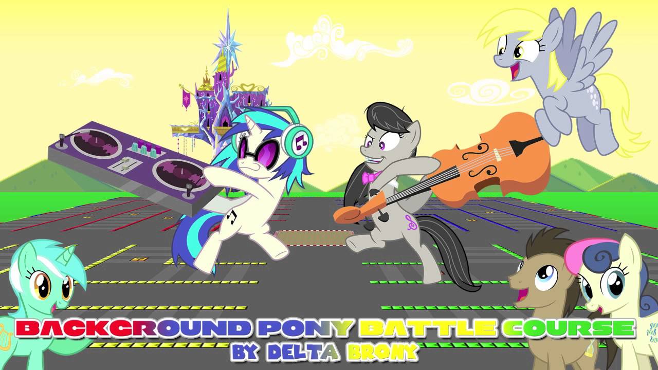 [MLP x Mario Kart] Background Pony Battle Course