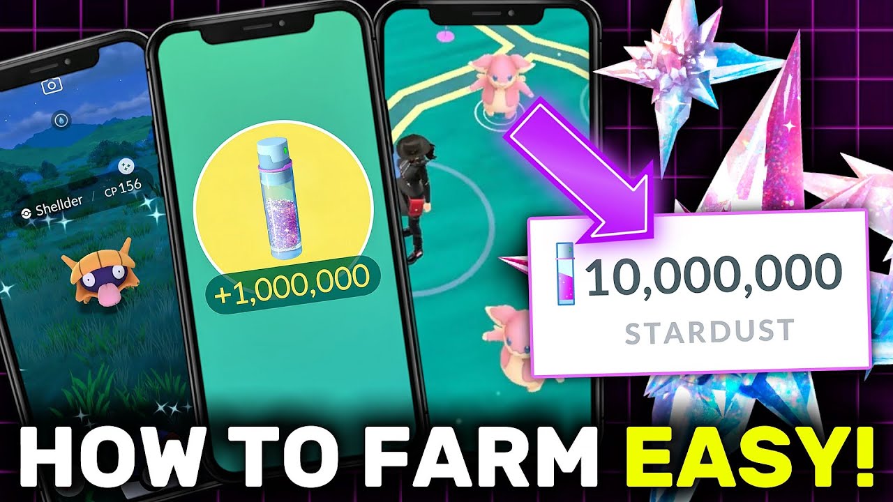 How to FARM Stardust FAST in Pok&eacute;mon GO