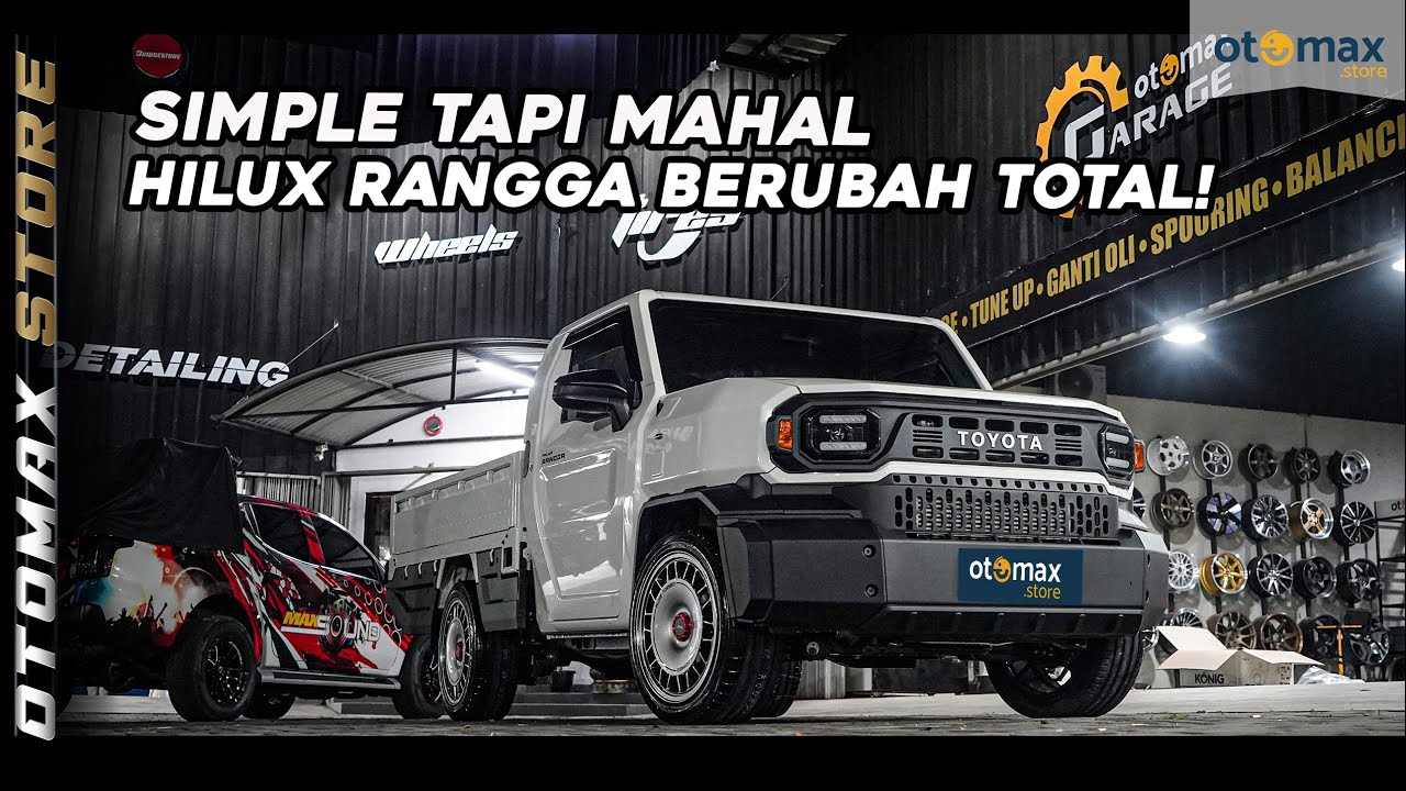Modifikasi Toyota Hilux Rangga Pakai Velg Konig MRK1 Original R19 + Ban Yokohama | otomax store