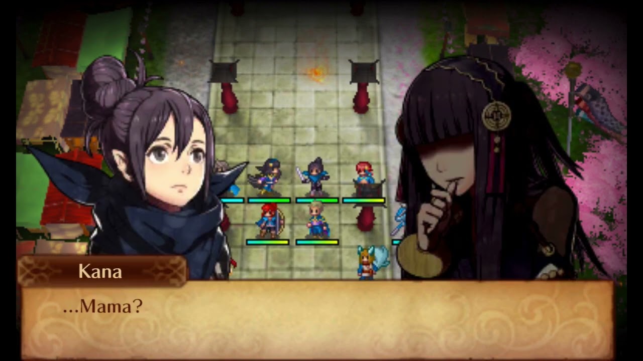 Fire Emblem Fates - Kana & Rhajat conversation - Hoshidan Festival of Bonds DLC