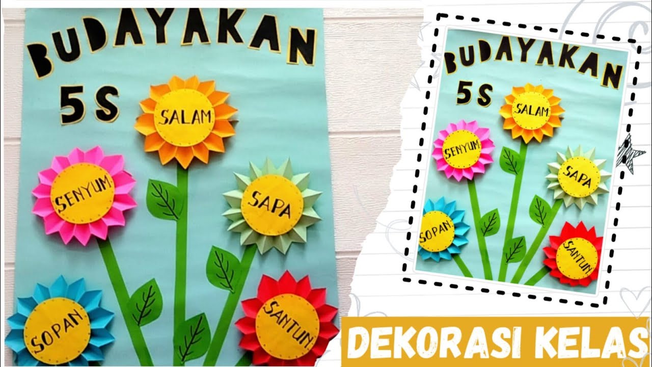 Membuat Hiasan Dinding Kelas 