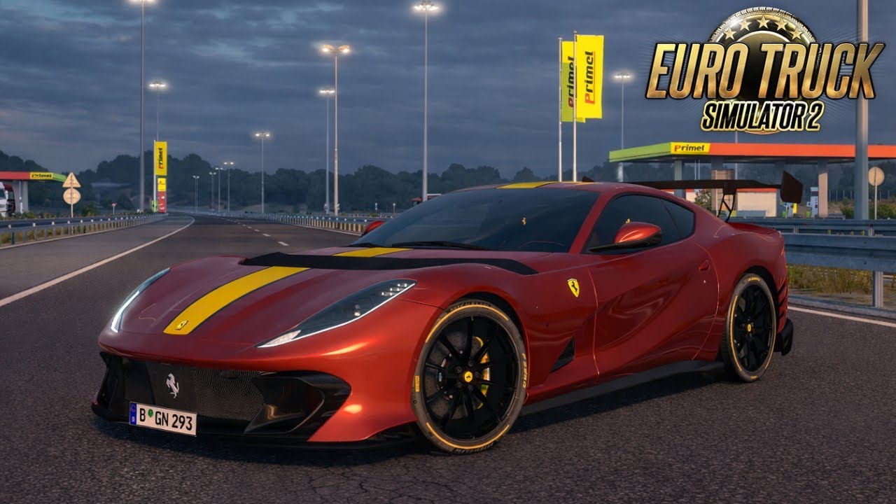 FERRARI 812 COMPETIZIONE - EURO TRUCK SIMULATOR 2 - ETS2