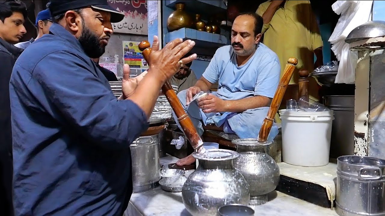 Pakistani Street Food - The BEST LASSI in Lahore Pakistan!
