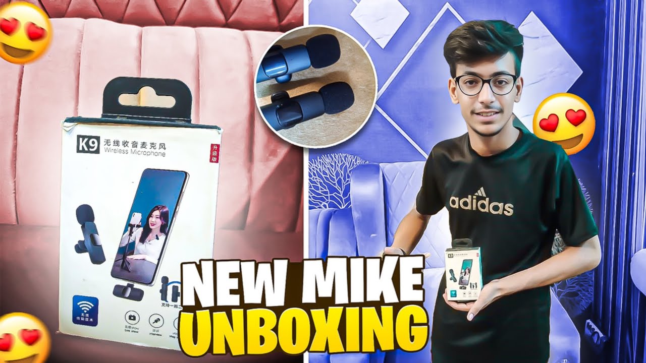 Alhamdulillah, New Mike ki unboxing kardi🎙|@Naeem_Mini_World