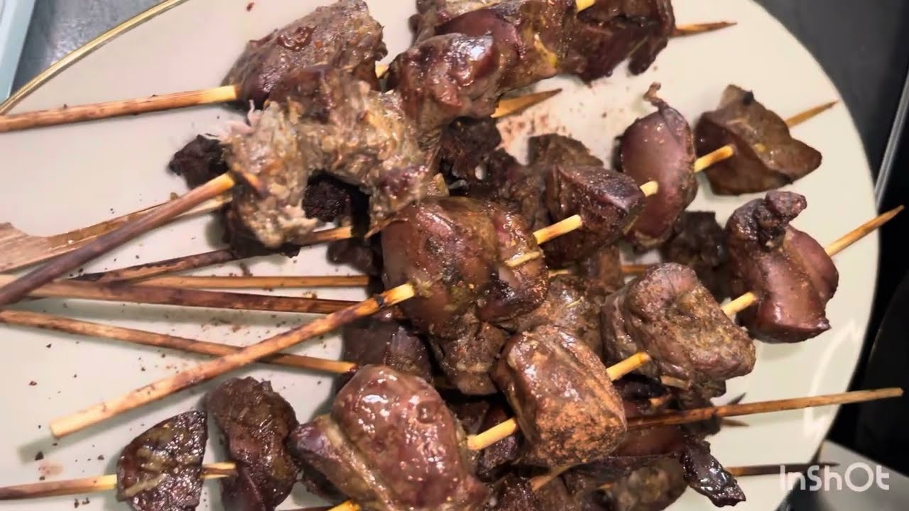 لقمه‌ حلال، قوت قلب – کباب جگر خانگی kababe jigar 