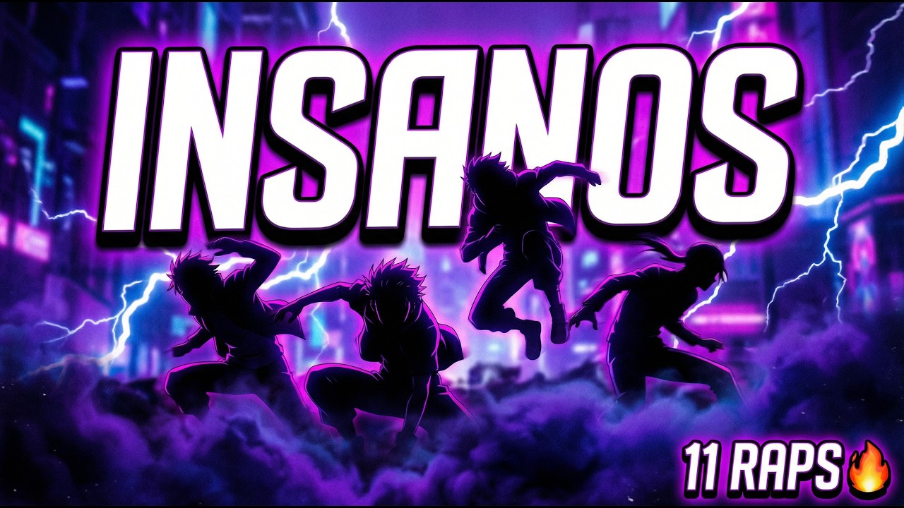 11 RAPS DE ANIME INSANOS 🔥 | MADARA, FRIEZA, DENJI, DIO, AINZ E MAIS!