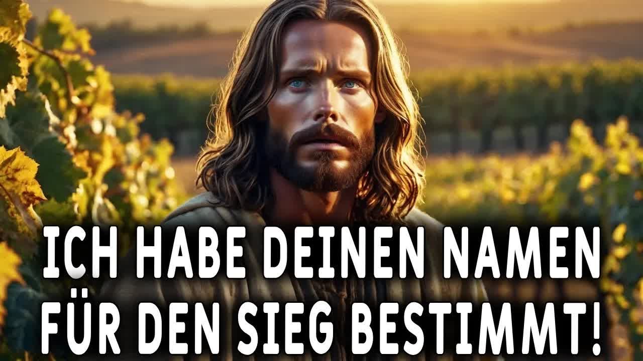 Du wurdest auserwählt, um Gottes Gnaden zu empfangen! Botschaft von Gott 1