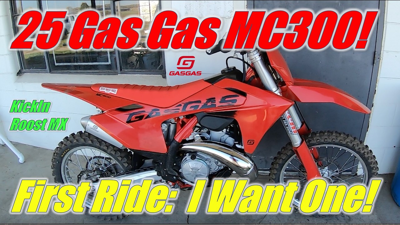 Первые впечатления от поездки на Gas Gas MC300 2025 года: хочу такой же!